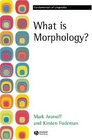 What is Morphology