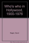 Who's Who in Hollywood 19001976