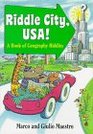 Riddle City Usa A Book of Geography Riddles