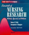 Essentials of Nursing Research Methods Appraisal  Utilization