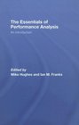 The Essentials of Performance Analysis An Introduction