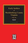 Early Settlers Mecklenburg County Virginia