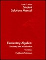 Elementary Algebra Discovery And Visualization