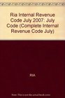 Ria Internal Revenue Code July 2007 July Code
