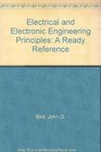 Electrical and Electronic Engineering Principles A Ready Reference