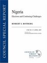 Nigeria Elections and Continuing Challenges