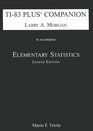 Ti83 Plus Companion to Accompany Elementary Statistics