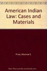 American Indian Law Cases and Materials