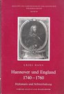 Hannover und England 17401760 Diplomatie und Selbsterhaltung