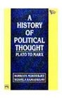 A Historical of Political Thought Plato to Karl Marx