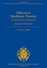 Effective Medium Theory Principles and Applications