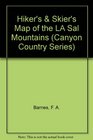 Hiker's  Skier's Map of the LA Sal Mountains