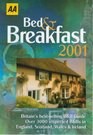 Bed and Breakfast 2001