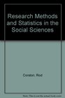 Research Methods and Statistics in the Social Sciences