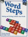 Word Steps Making and Writing ContentArea Words