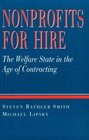 Nonprofits for Hire  The Welfare State in the Age of Contracting
