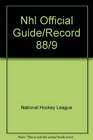 NHL Official Guide  Record Book 198889