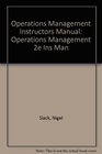 Operations Management Instructors Manual Operations Management 2e Ins Man
