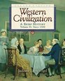 Western Civilization : A Brief History, Volume II, Since 1550 (Chaps 14-29) (with InfoTrac)