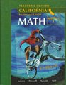 ML Math Algebra 1 California Teacher's Edition