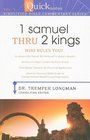 Quicknotes Simplified Bible Commentary Vol 3 1 Samuel thru 2 Kings