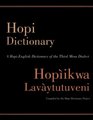 Hopi Dictionary  Hopiikwa Lavaytutuveni A HopiEnglish Dictionary of the Third Mesa Dialect With an EnglishHopi Finder List and a Sketch of Hopi Grammar