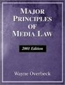 Major Principles Of Media Law 2001 Edition