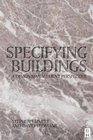 Specifying Buildings A Design Management Perspective