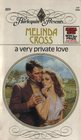 A Very Private Love (Harlequin Presents, No 889)