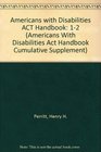 Americans With Disabilities Act Handbook 20041 Cumulative Supplement