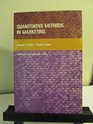 Quantitative Methods in Marketing