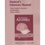 Student Solutions Manual  for Intermediate Algebra