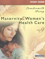 Study Guide for Maternity  Women's Health Care