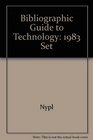 Bibliographic Guide to Technology 1983 Set