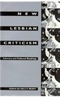 New Lesbian Criticism  Literary and Cultural Readings