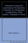 Instructor's manual to accompany The Dynamic Universe an introduction to astronomy Third edition Theodore P Snow