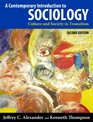 A Contemporary Introduction to Sociology 2nd Edition Culture and Society in Transition