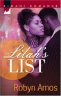 Lilah's List