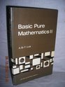 Basic pure mathematics II