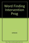 Word Finding Intervention Program