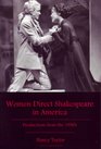 Women Direct Shakespeare In America Productions From The 1990s