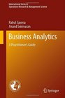 Business Analytics A Practitioner's Guide