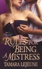 Rules for Being a Mistress