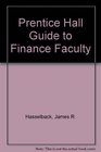 Prentice Hall Guide to Finance Faculty