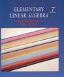 Elementary Linear Algebra