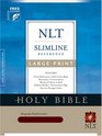 Holy Bible: New Living Translation Slimline Reference, Large Print, burgundy Bonded Leather
