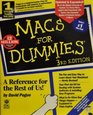 Macs for Dummies