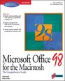 Microsoft Office 98 for Macintosh The Comprehensive Guide