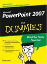 PowerPoint 2007 Fur Dummies Damit Ihre Pointe Power Hat
