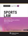 Casenotes Legal Briefs Sports Law Keyed to Weiler Roberts Abrams  Ross 4th Edition